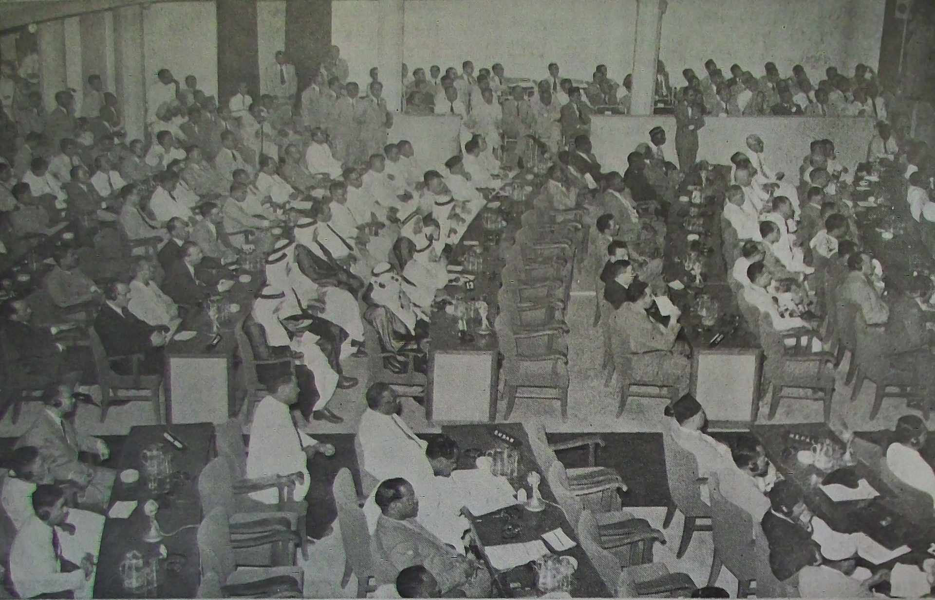 1955년 반둥 회의 본회의 장면