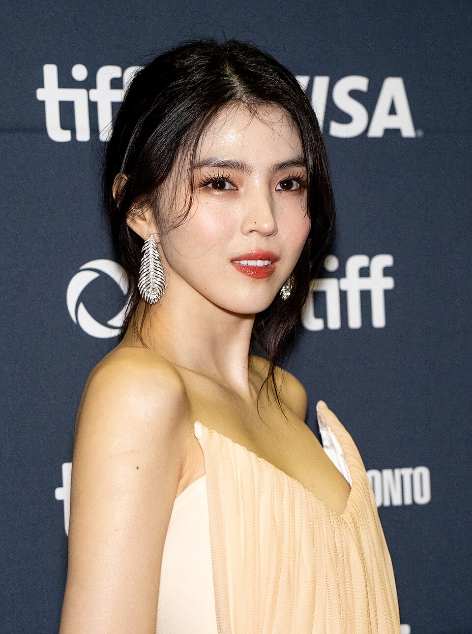 2025년 토론토 국제영화제의 한소희 사진